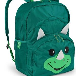 Green Dinosaur Kids Backpack